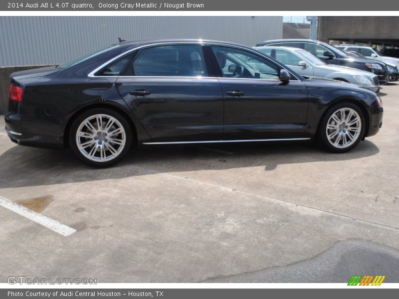  2014 A8 L 4.0T quattro Oolong Gray Metallic
