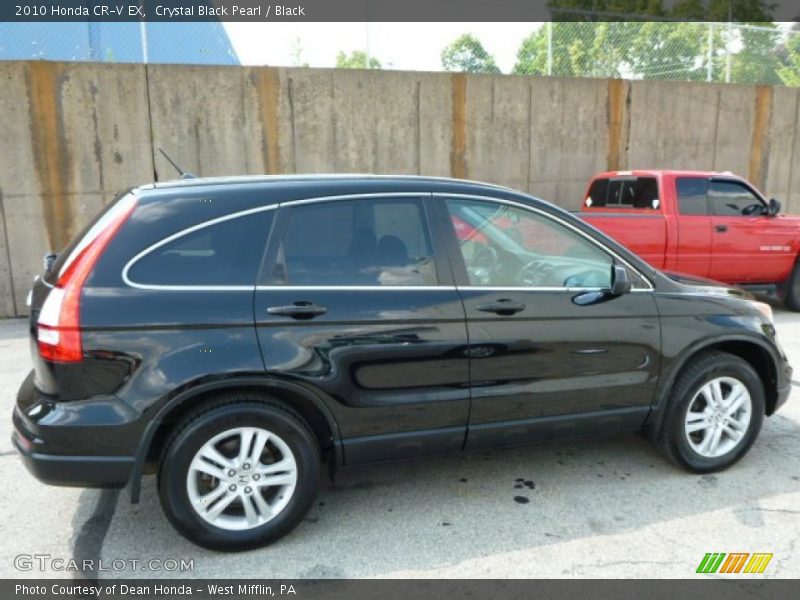 Crystal Black Pearl / Black 2010 Honda CR-V EX