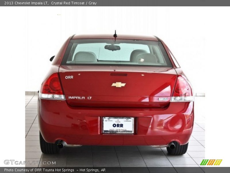 Crystal Red Tintcoat / Gray 2013 Chevrolet Impala LT