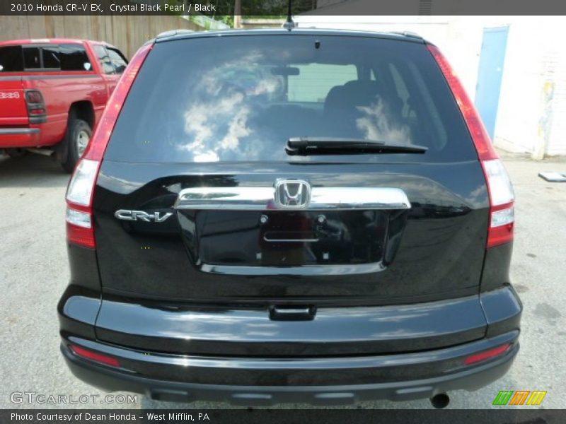 Crystal Black Pearl / Black 2010 Honda CR-V EX