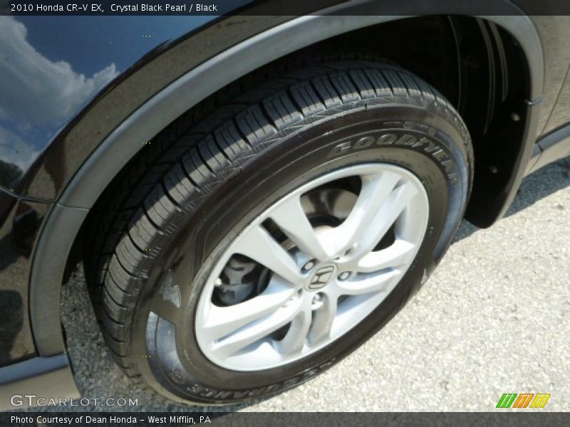 Crystal Black Pearl / Black 2010 Honda CR-V EX