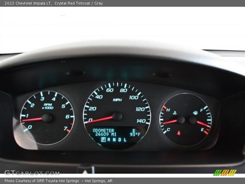  2013 Impala LT LT Gauges