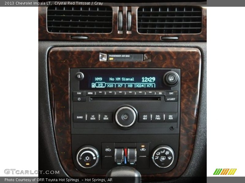 Controls of 2013 Impala LT