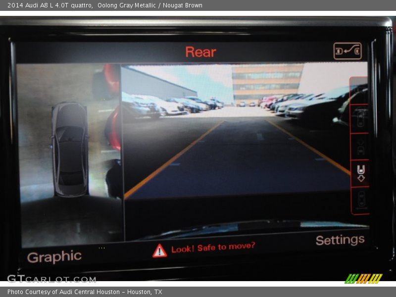Oolong Gray Metallic / Nougat Brown 2014 Audi A8 L 4.0T quattro