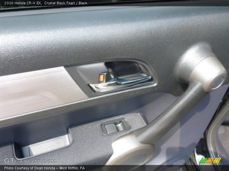 Crystal Black Pearl / Black 2010 Honda CR-V EX