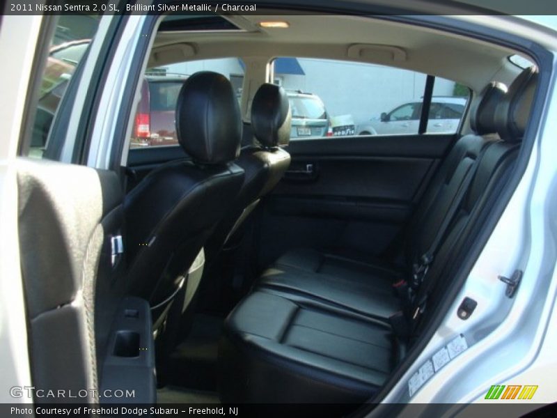 Brilliant Silver Metallic / Charcoal 2011 Nissan Sentra 2.0 SL