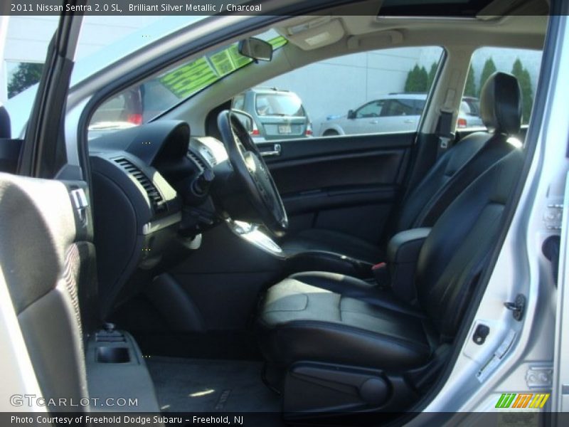 Brilliant Silver Metallic / Charcoal 2011 Nissan Sentra 2.0 SL