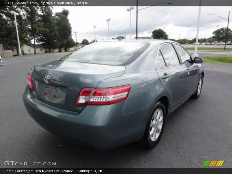 Spruce Green Mica / Bisque 2011 Toyota Camry