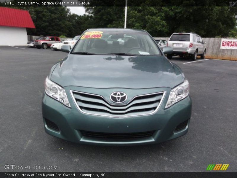 Spruce Green Mica / Bisque 2011 Toyota Camry