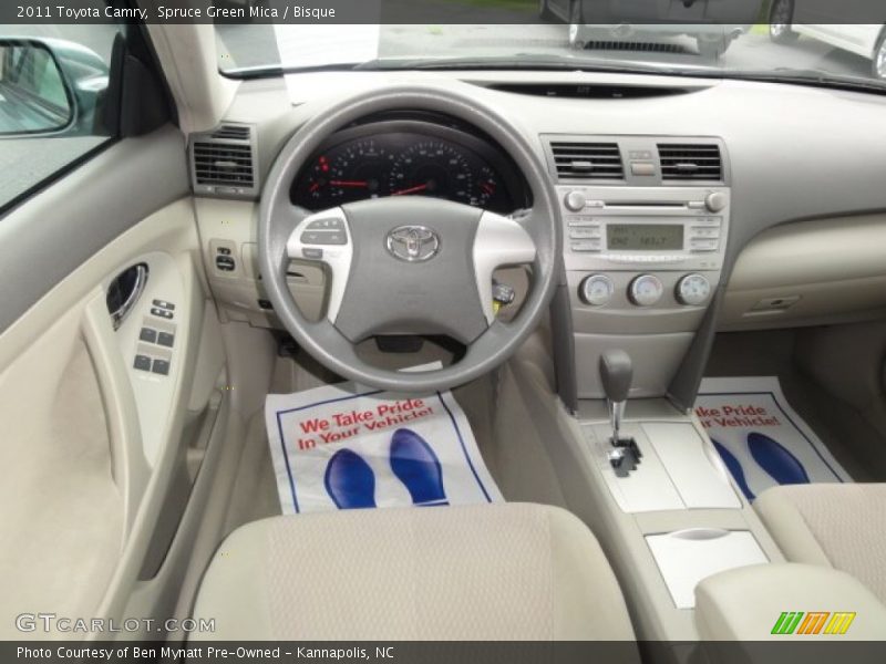 Spruce Green Mica / Bisque 2011 Toyota Camry