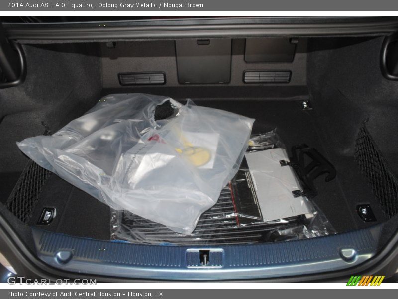 Oolong Gray Metallic / Nougat Brown 2014 Audi A8 L 4.0T quattro