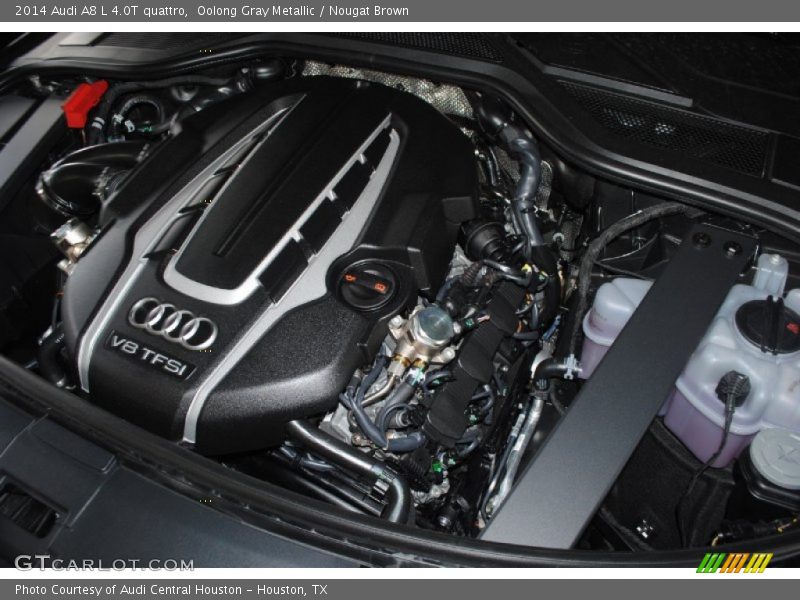  2014 A8 L 4.0T quattro Engine - 4.0 Liter Turbocharged FSI DOHC 32-Valve VVT V8