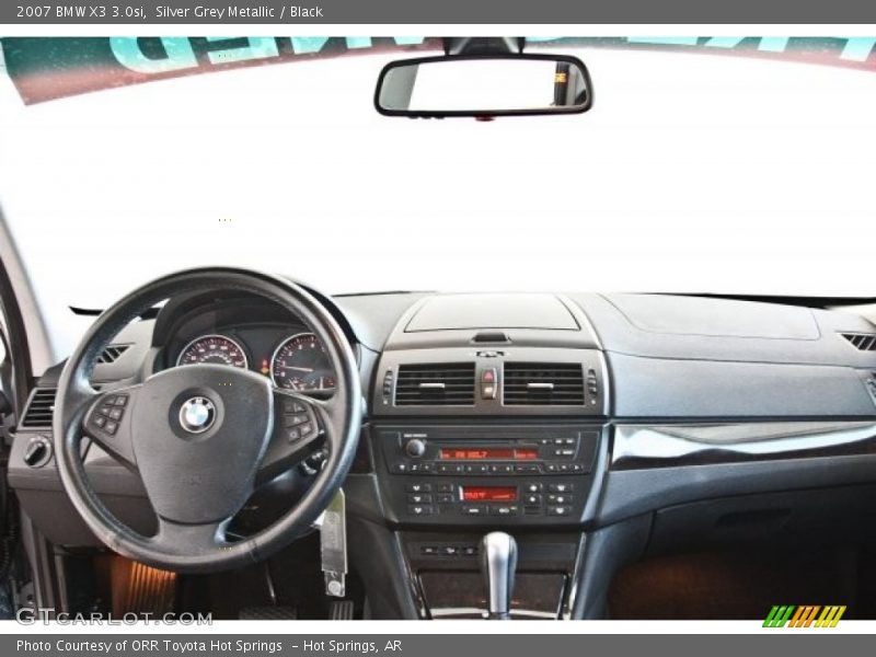Silver Grey Metallic / Black 2007 BMW X3 3.0si