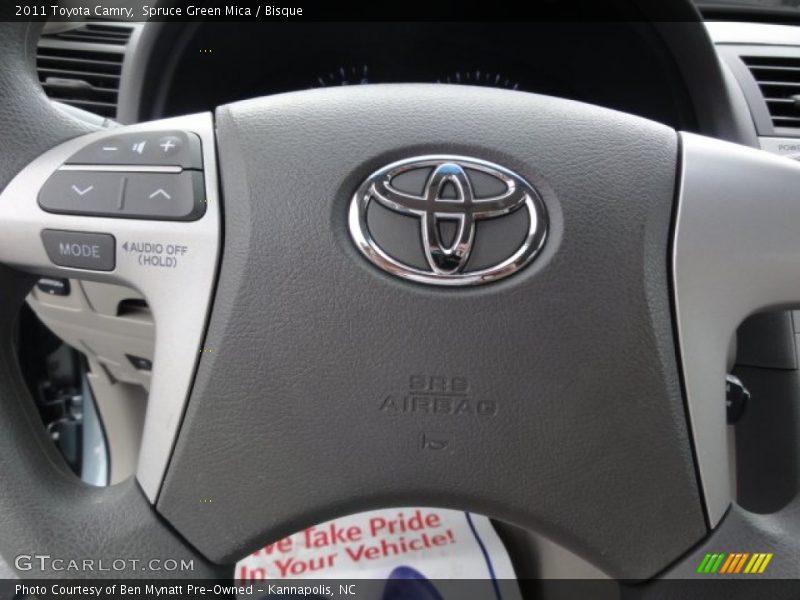 Spruce Green Mica / Bisque 2011 Toyota Camry