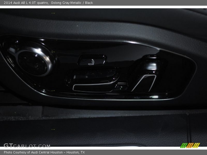 Oolong Gray Metallic / Black 2014 Audi A8 L 4.0T quattro