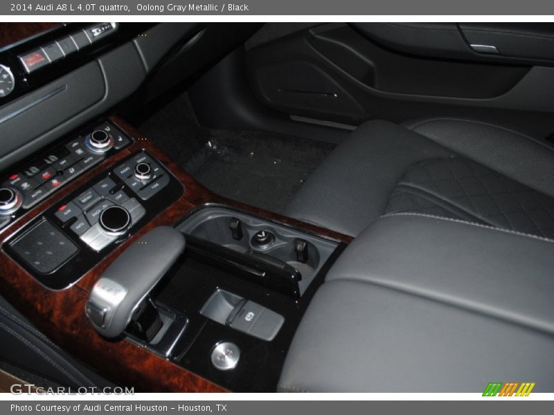 Oolong Gray Metallic / Black 2014 Audi A8 L 4.0T quattro