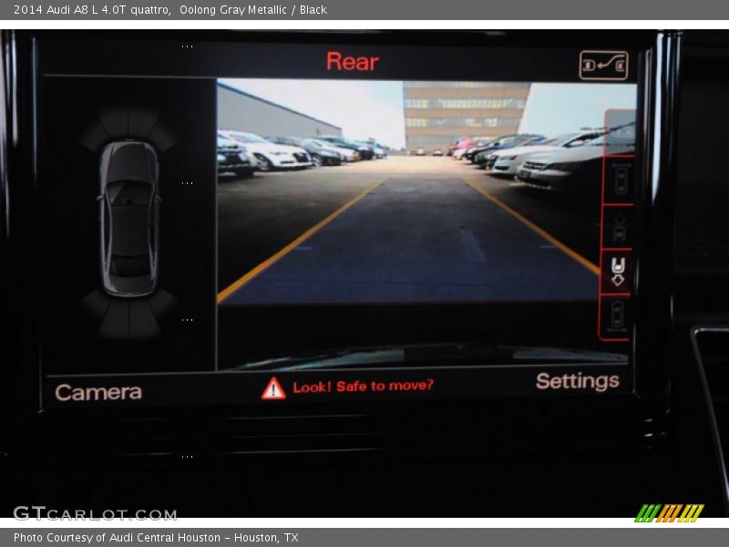 Oolong Gray Metallic / Black 2014 Audi A8 L 4.0T quattro