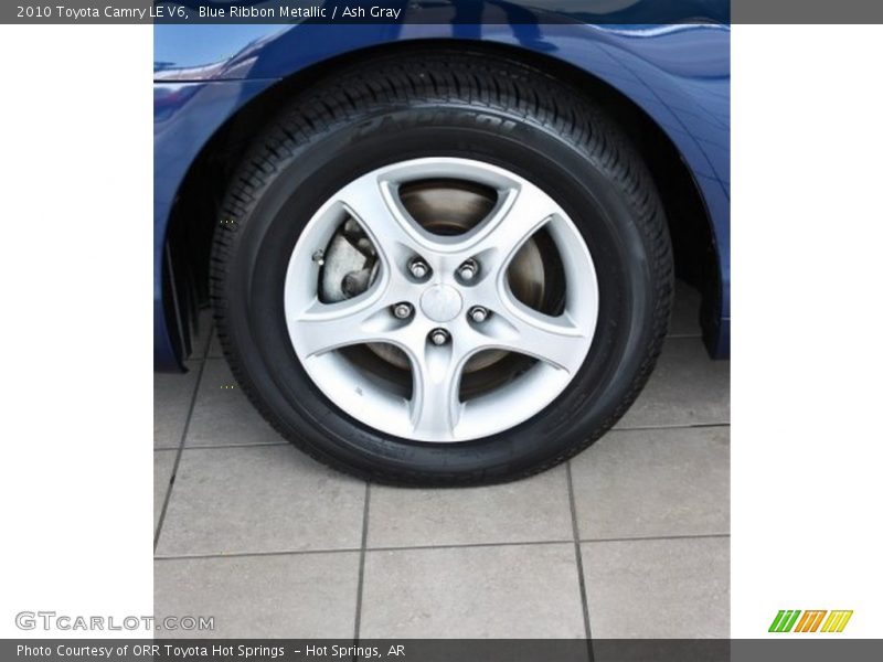 Blue Ribbon Metallic / Ash Gray 2010 Toyota Camry LE V6