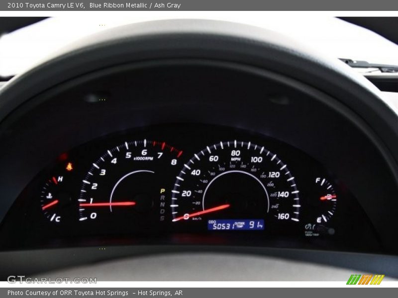 Blue Ribbon Metallic / Ash Gray 2010 Toyota Camry LE V6