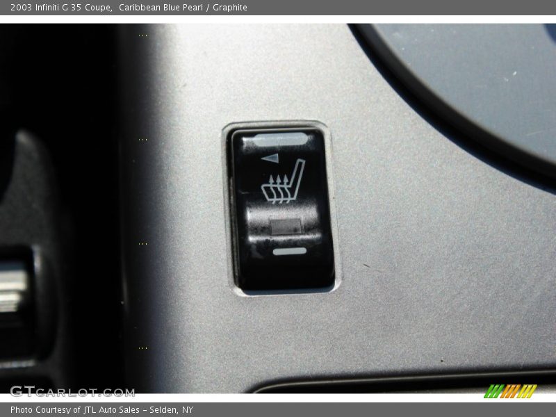 Caribbean Blue Pearl / Graphite 2003 Infiniti G 35 Coupe