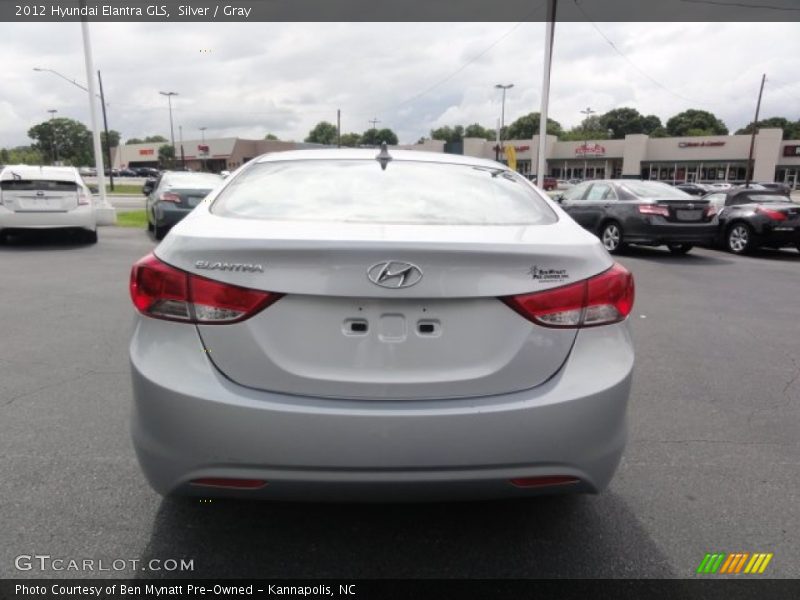 Silver / Gray 2012 Hyundai Elantra GLS