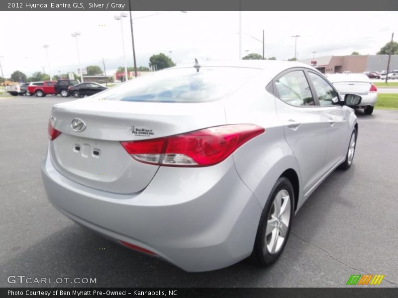 Silver / Gray 2012 Hyundai Elantra GLS
