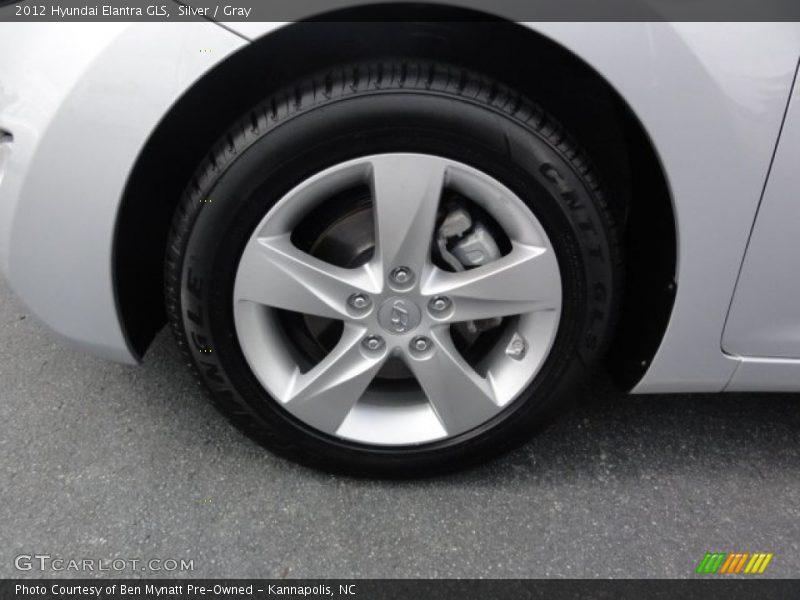 Silver / Gray 2012 Hyundai Elantra GLS