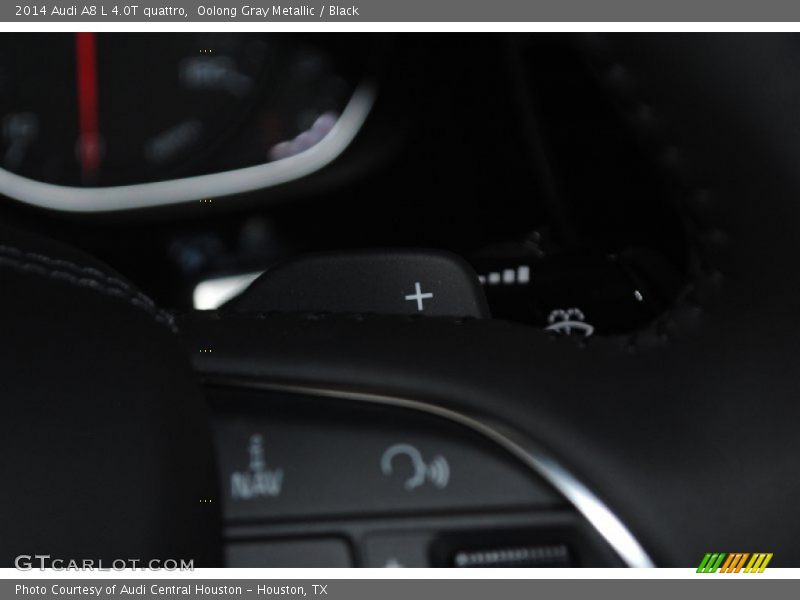 Oolong Gray Metallic / Black 2014 Audi A8 L 4.0T quattro