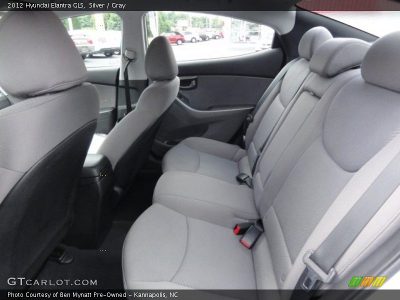 Silver / Gray 2012 Hyundai Elantra GLS