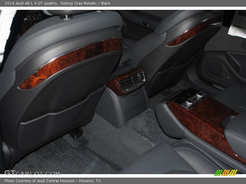 Oolong Gray Metallic / Black 2014 Audi A8 L 4.0T quattro