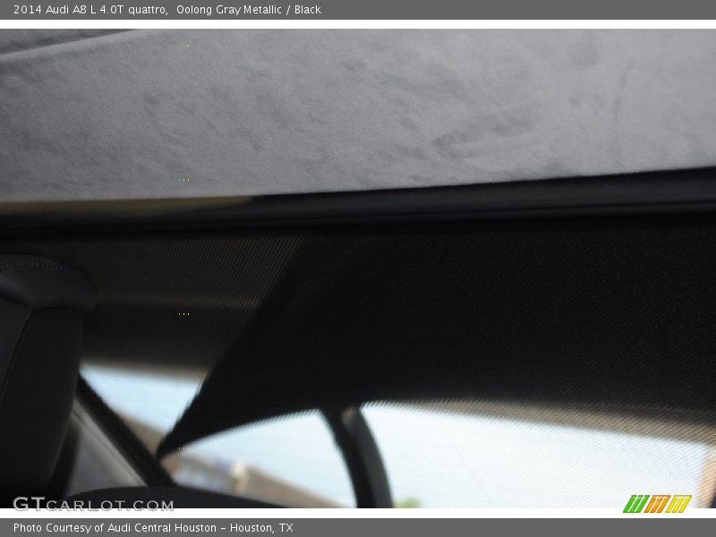 Oolong Gray Metallic / Black 2014 Audi A8 L 4.0T quattro