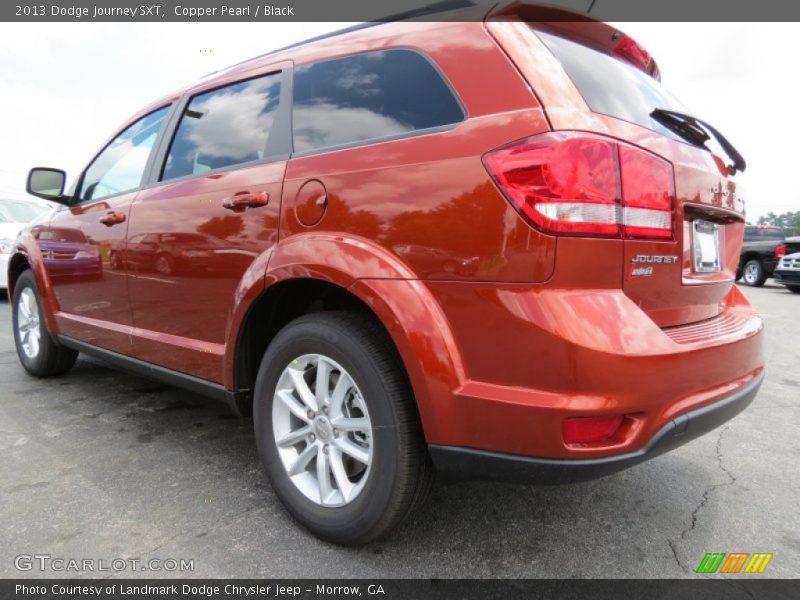 Copper Pearl / Black 2013 Dodge Journey SXT
