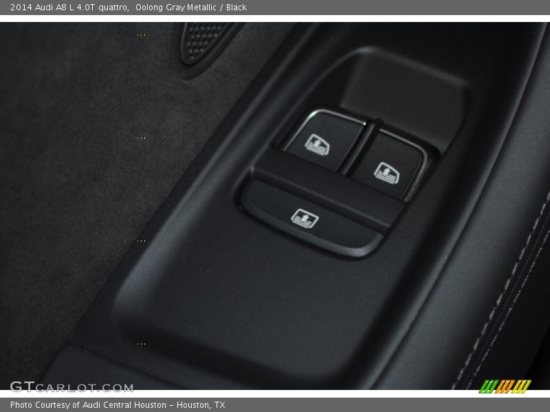 Oolong Gray Metallic / Black 2014 Audi A8 L 4.0T quattro