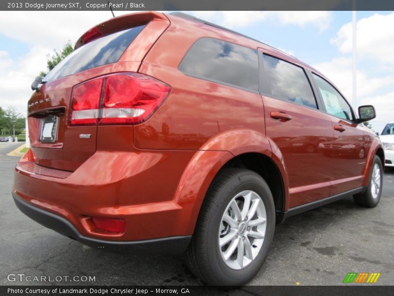 Copper Pearl / Black 2013 Dodge Journey SXT