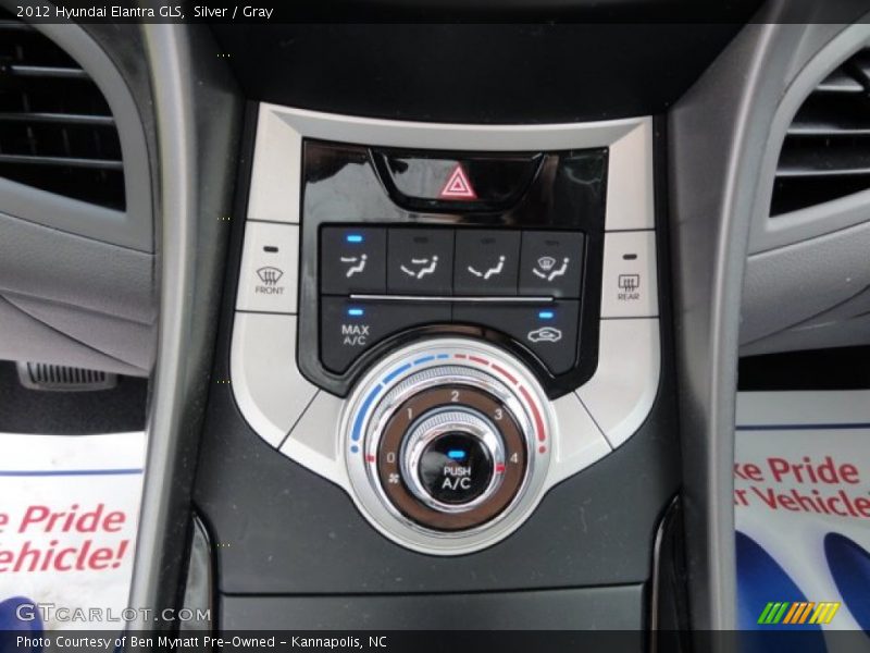 Silver / Gray 2012 Hyundai Elantra GLS
