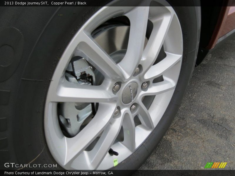 Copper Pearl / Black 2013 Dodge Journey SXT