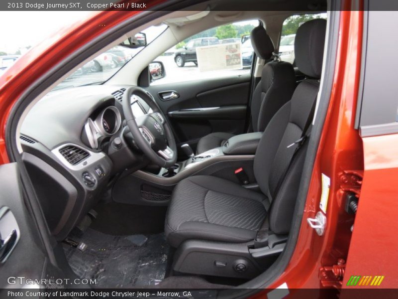 Copper Pearl / Black 2013 Dodge Journey SXT