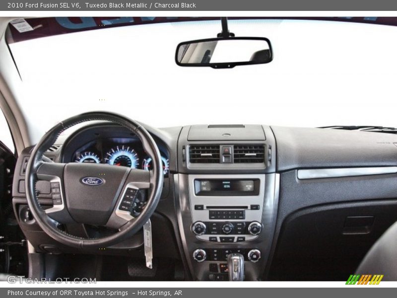 Tuxedo Black Metallic / Charcoal Black 2010 Ford Fusion SEL V6