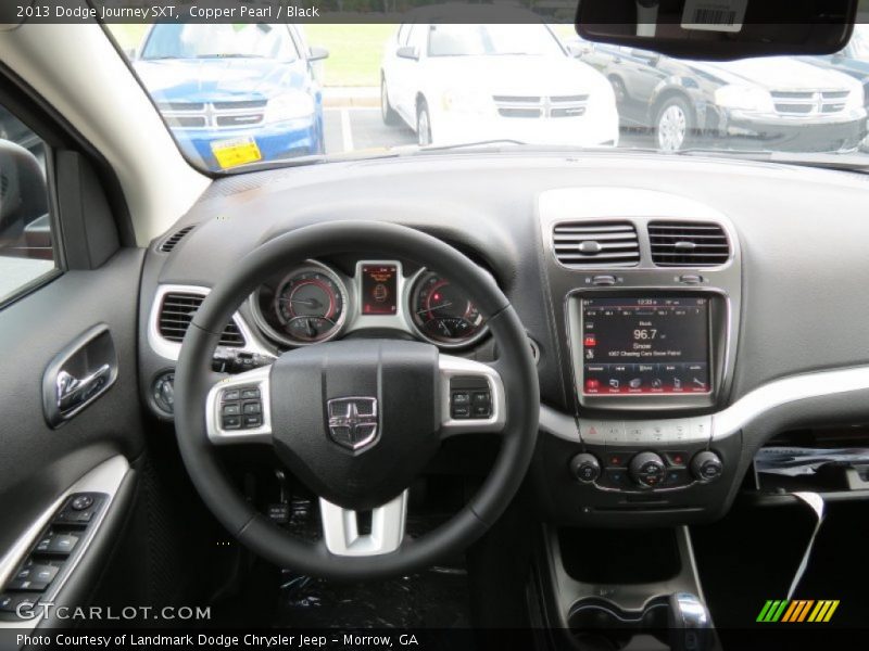 Copper Pearl / Black 2013 Dodge Journey SXT