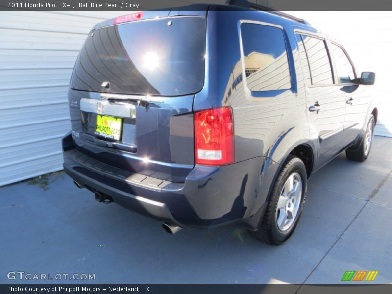 Bali Blue Pearl / Gray 2011 Honda Pilot EX-L