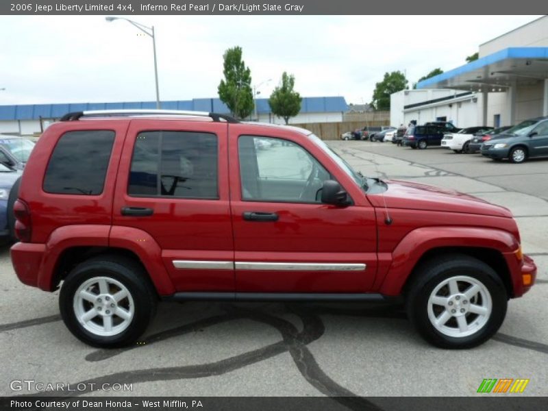 Inferno Red Pearl / Dark/Light Slate Gray 2006 Jeep Liberty Limited 4x4