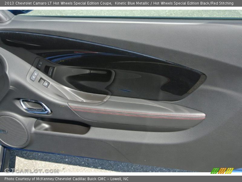 Kinetic Blue Metallic / Hot Wheels Special Edition Black/Red Stitching 2013 Chevrolet Camaro LT Hot Wheels Special Edition Coupe