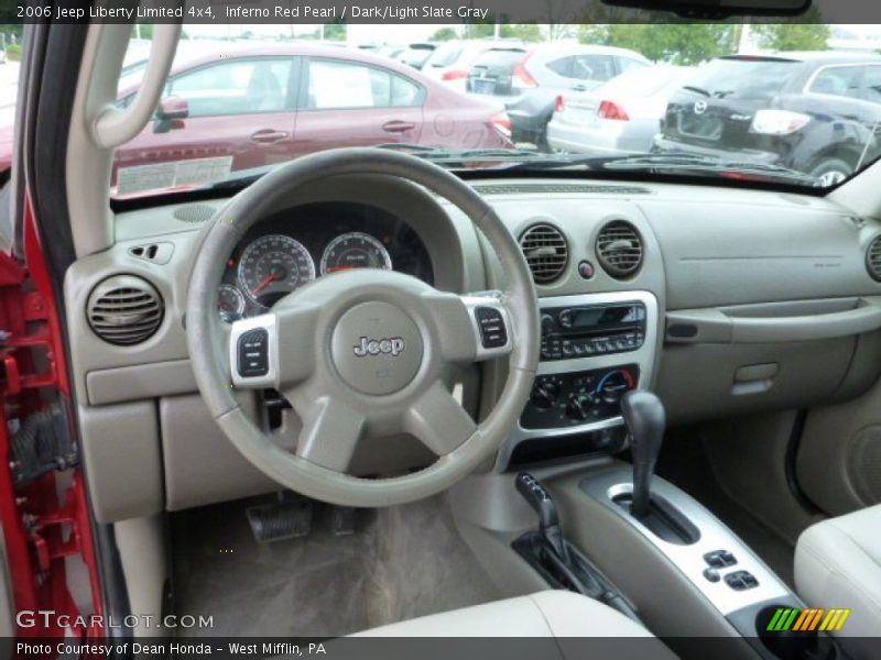 Inferno Red Pearl / Dark/Light Slate Gray 2006 Jeep Liberty Limited 4x4