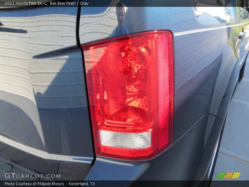 Bali Blue Pearl / Gray 2011 Honda Pilot EX-L