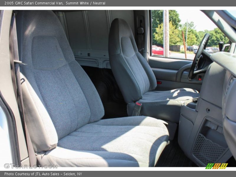Front Seat of 2005 Safari Commercial Van