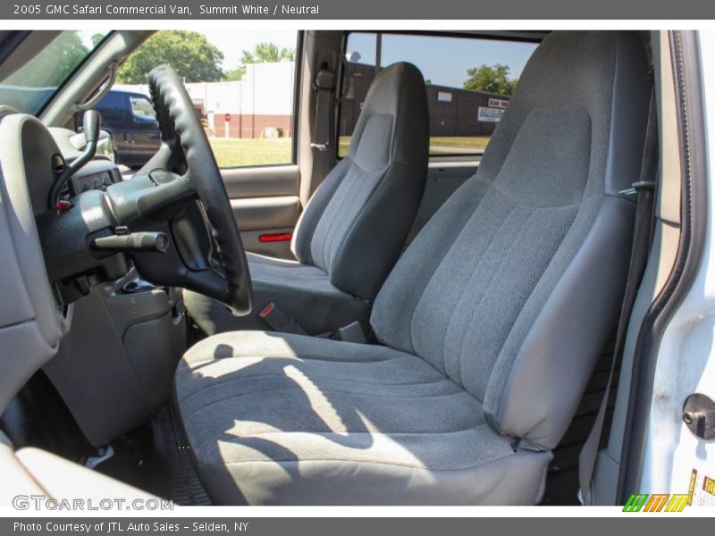 Front Seat of 2005 Safari Commercial Van