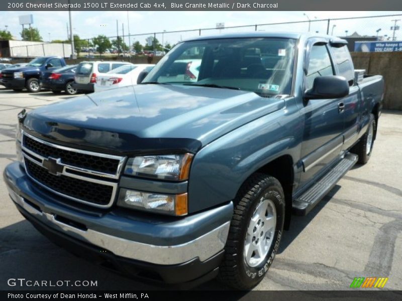 Blue Granite Metallic / Dark Charcoal 2006 Chevrolet Silverado 1500 LT Extended Cab 4x4