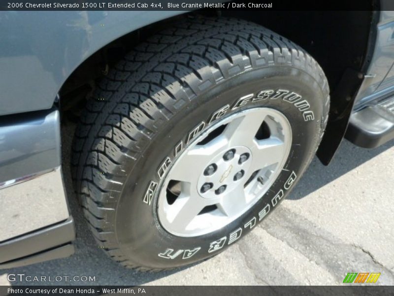 Blue Granite Metallic / Dark Charcoal 2006 Chevrolet Silverado 1500 LT Extended Cab 4x4