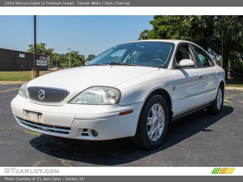 Vibrant White / Dark Charcoal 2004 Mercury Sable LS Premium Sedan