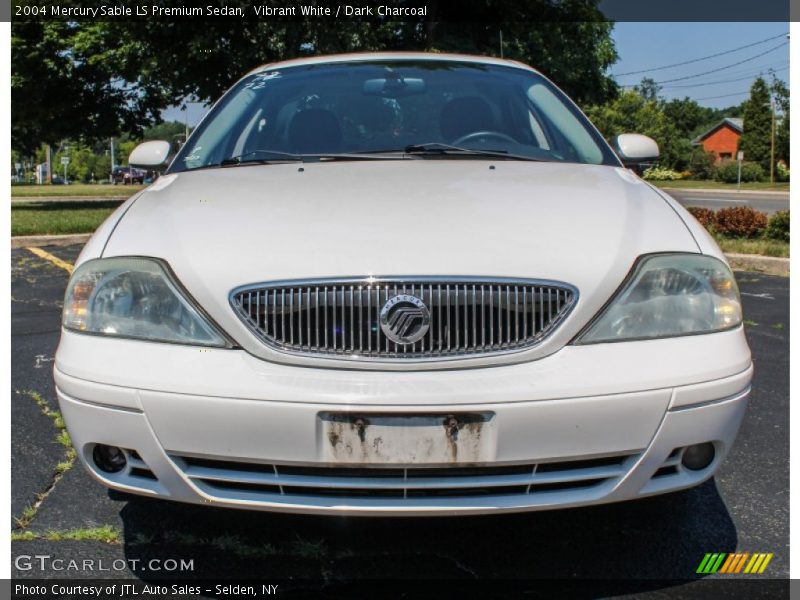 Vibrant White / Dark Charcoal 2004 Mercury Sable LS Premium Sedan